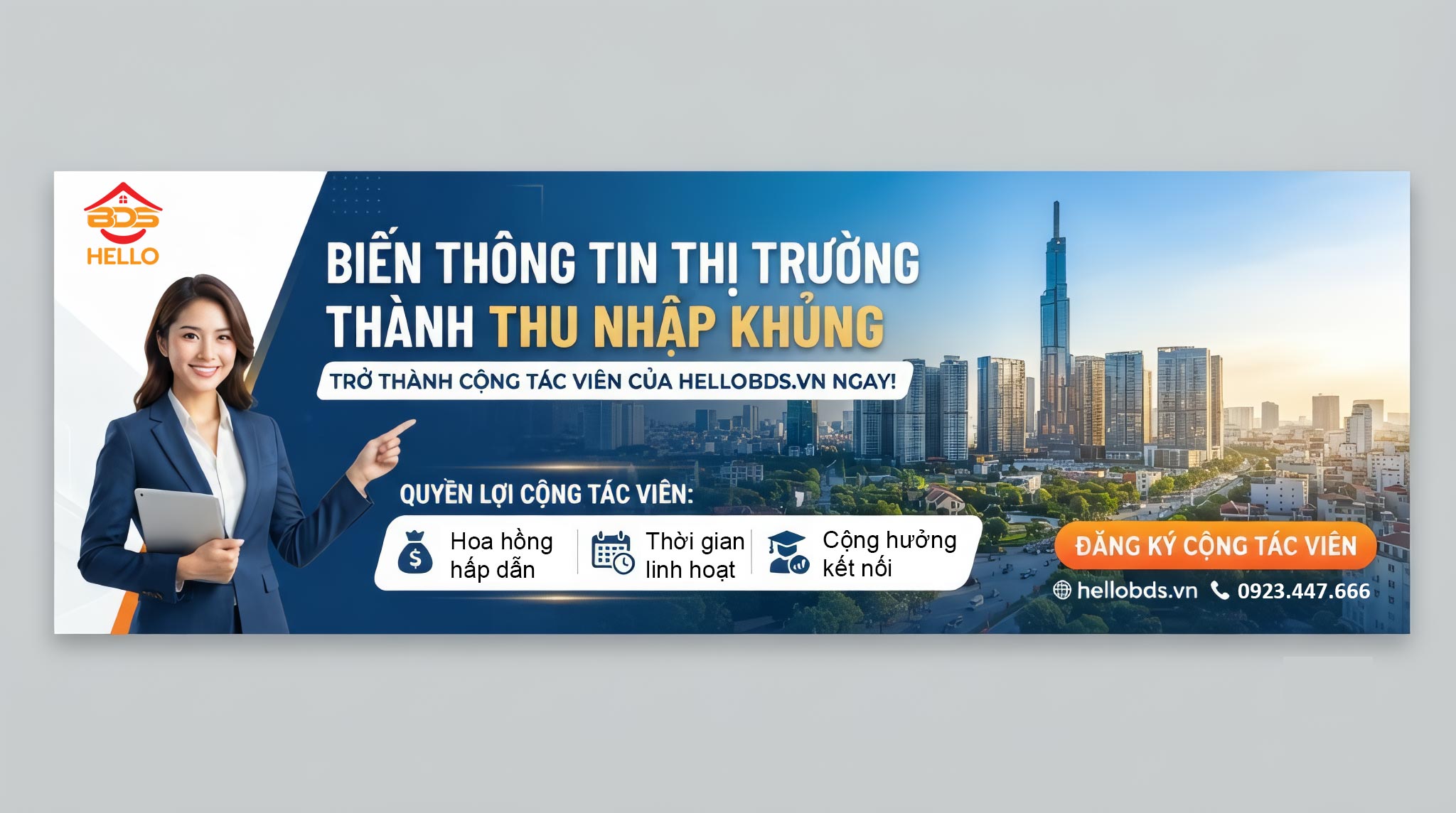 Thư mời hợp tác cộng tác viên Hellobds.vn