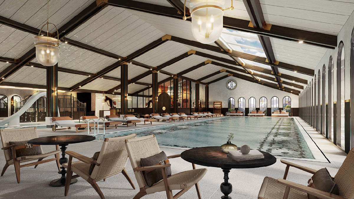 Bể bơi trong nhà Valley Park Residences - Thanh Xuan Valley