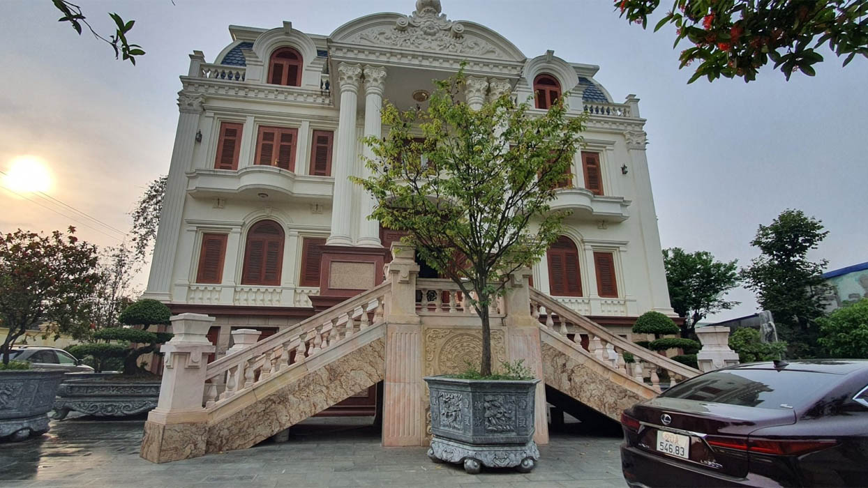 Biệt phủ là công trình nhà ở hoành tráng