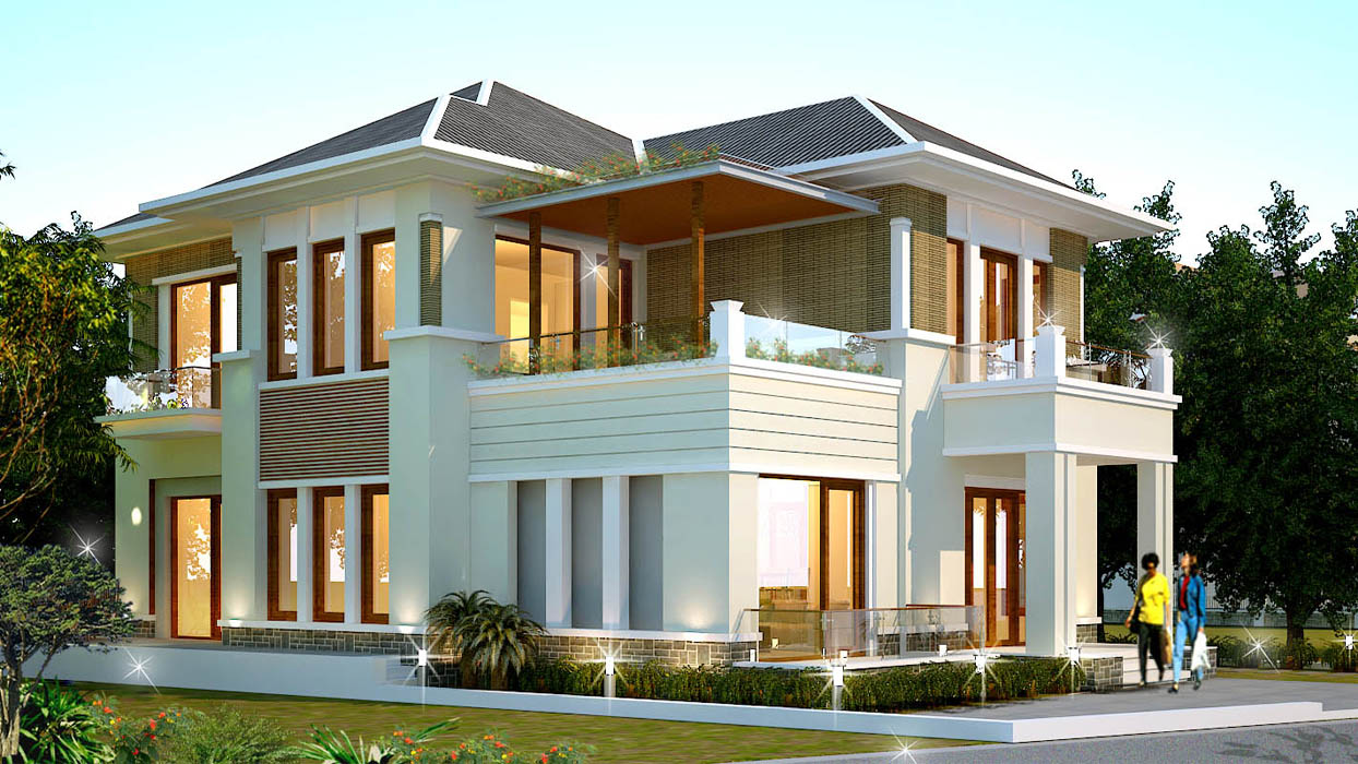 Biệt thự đơn lập là loại hình nhà ở cao cấp và độc lập hoàn toàn