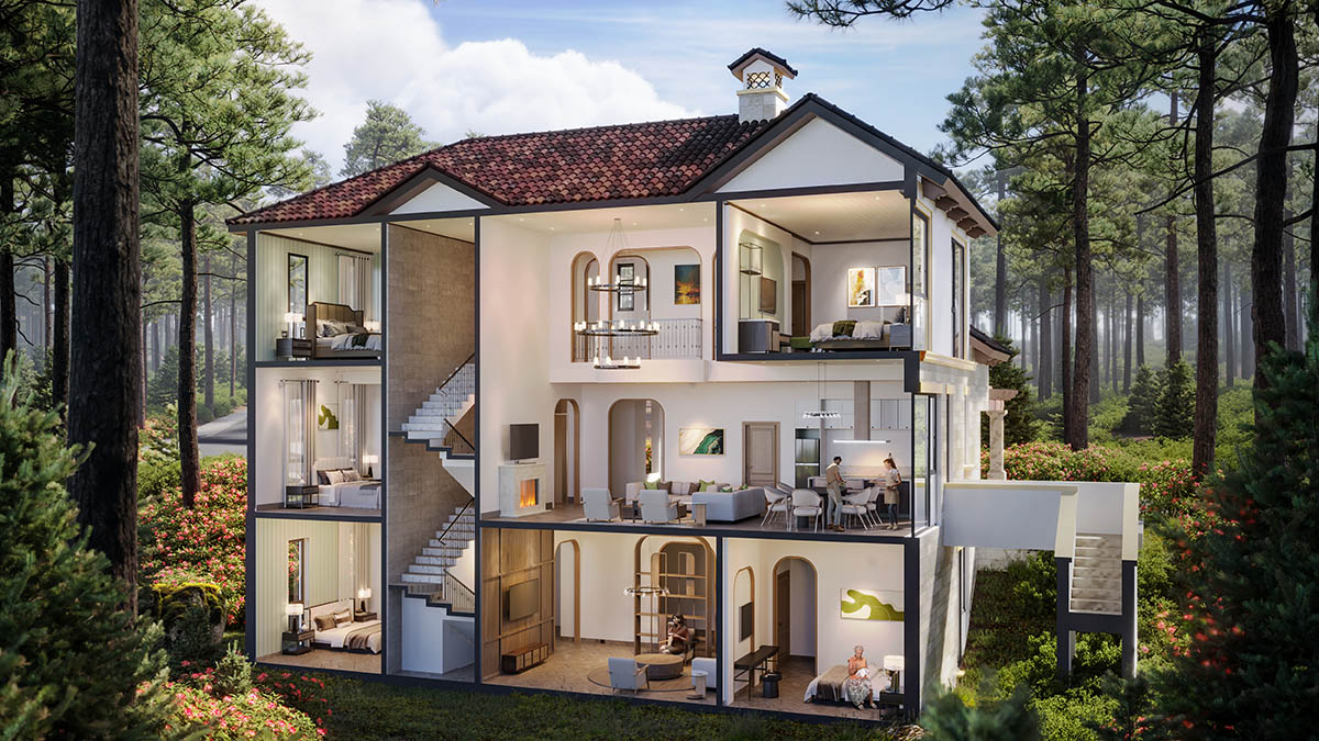 Biệt thự mẫu RV5 Valley Park Residences - Thanh Xuan Valley