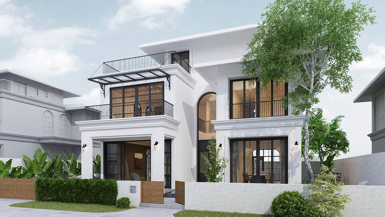 Biệt thự mini là loại hình nhà ở thu nhỏ