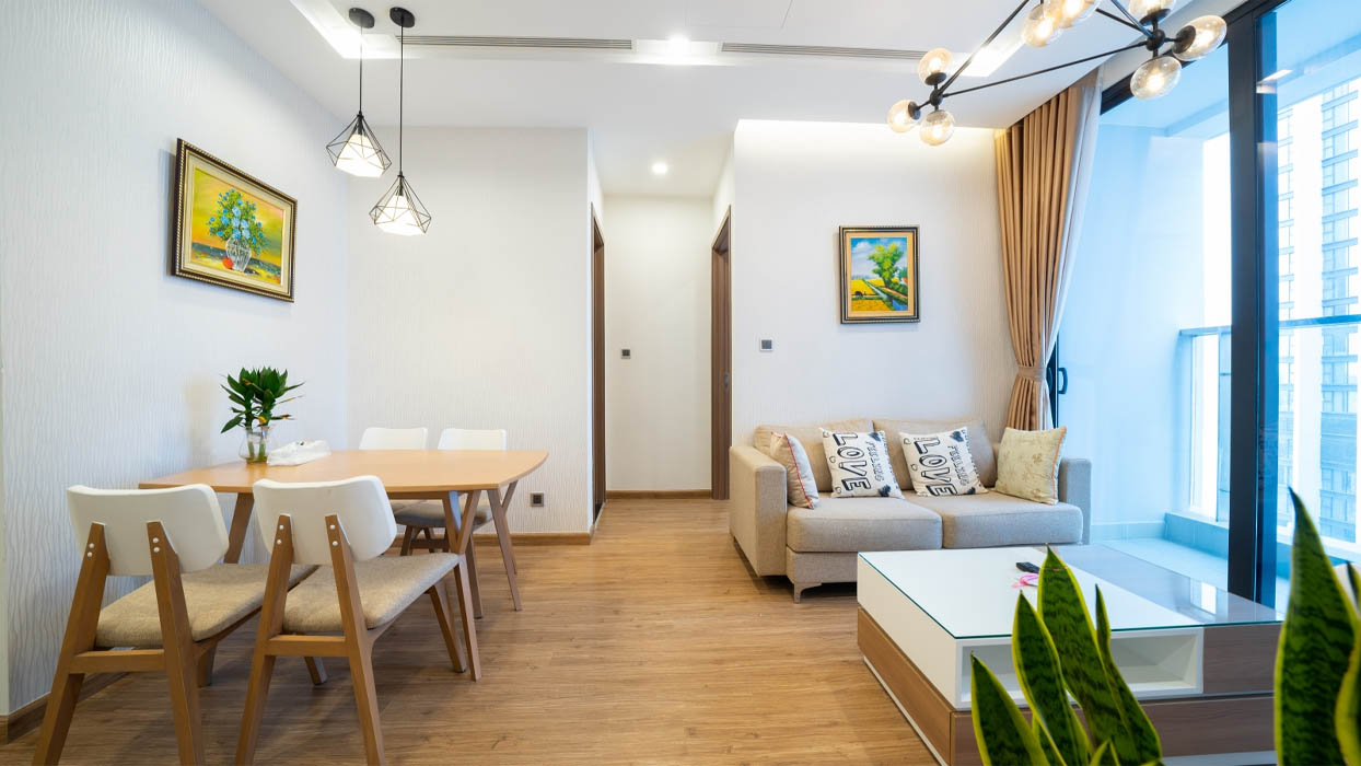 Căn hộ dịch vụ là loại hình bất động sản được trang bị nội thất đầy đủ