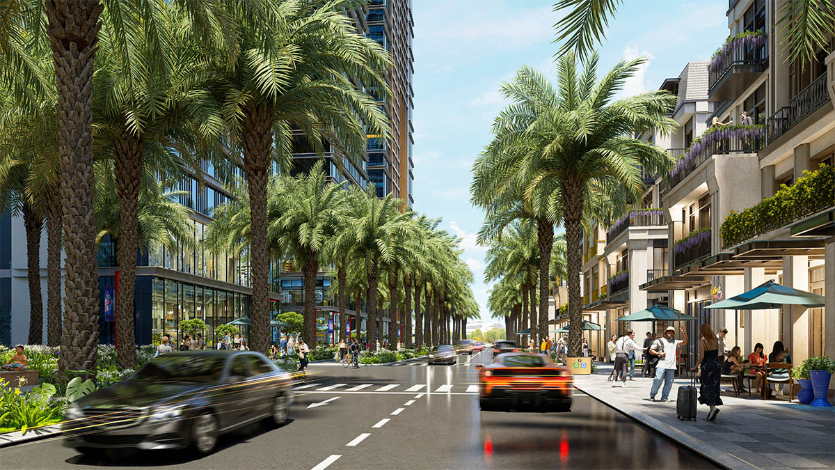Chân đế mặt sau Sun Centro Town