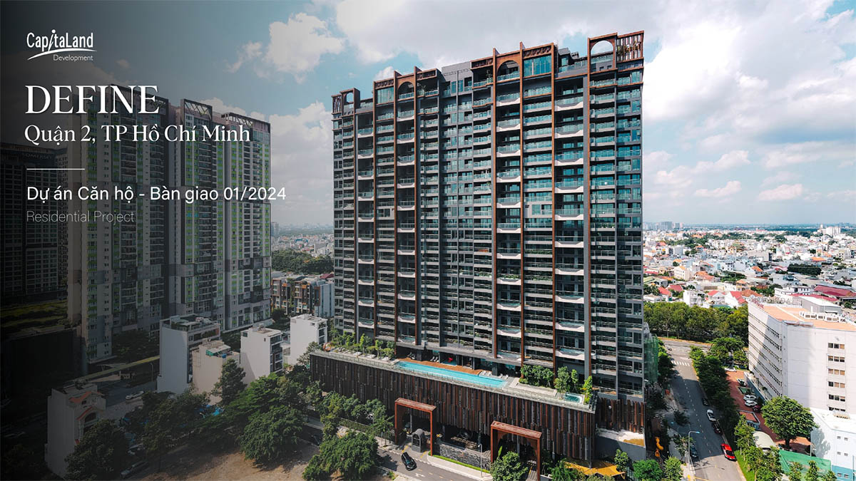 Chủ đầu tư dự án DEFINE là CapitaLand