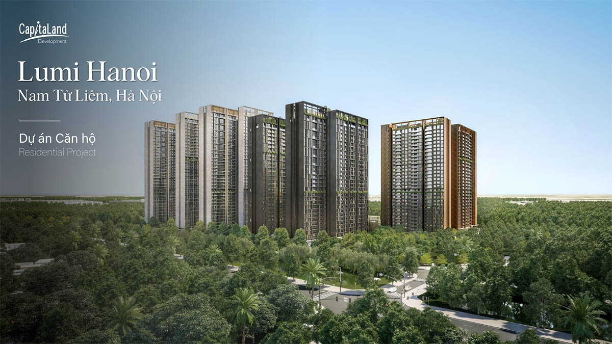 Chủ đầu tư dự án Lumi Hanoi là CapitaLand