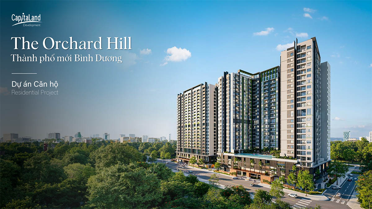 Chủ đầu tư dự án The Orchard Hill là CapitaLand