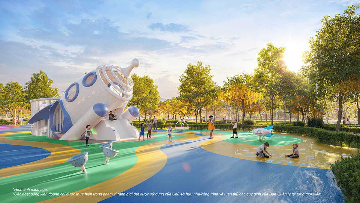 Công viên chủ đề vũ trụ trong Vinhomes Wonder City