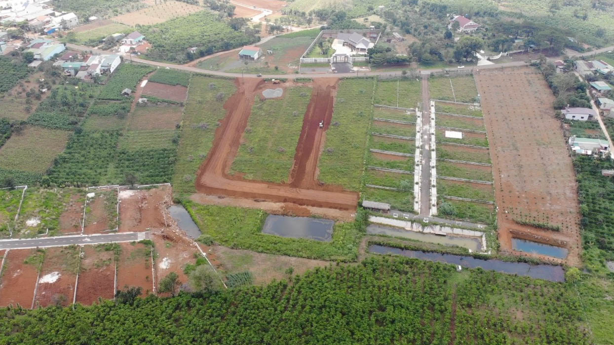 Đất phân lô chủ yếu dùng để xây dựng nhà ở riêng lẻ