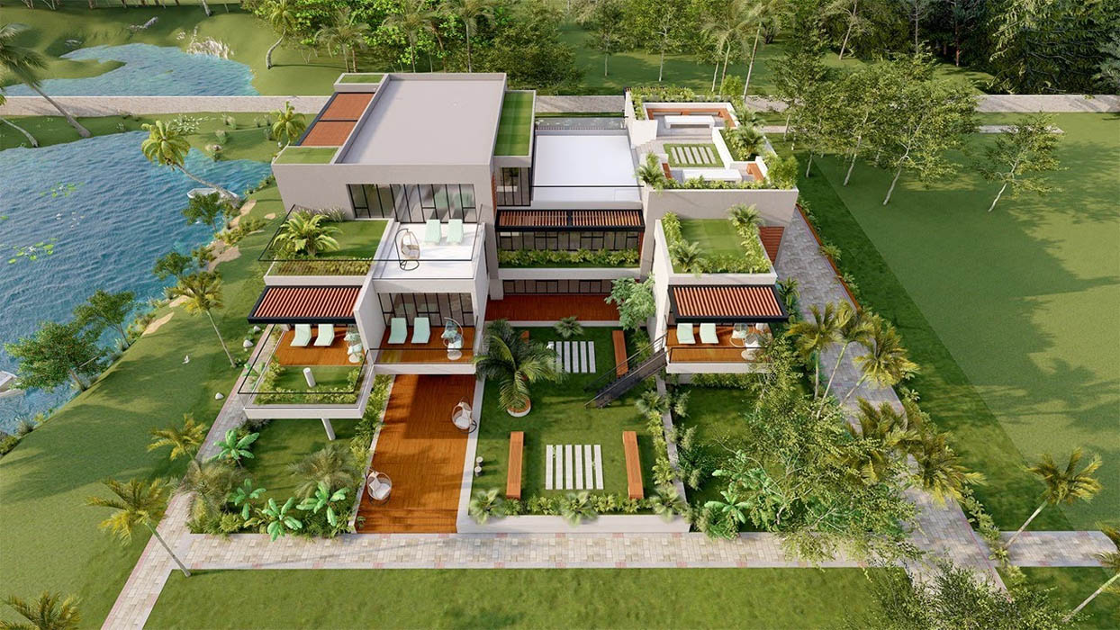 Sống gần gũi thiên nhiên là yếu tố tạo nên "linh hồn" của biệt thự vườn