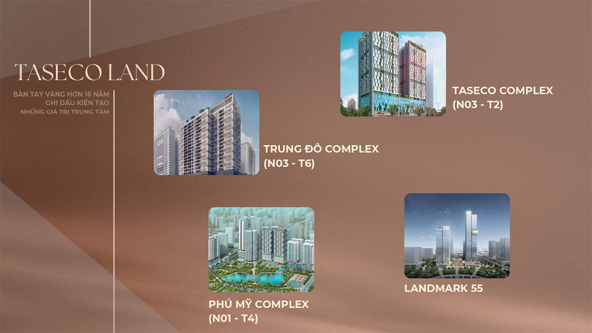 Dự án nổi bật mà TASECO Land đã triển khai (8/2025)