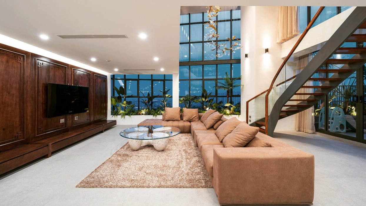 Duplex là loại căn hộ trải dài trên 2 tầng liền kề trong cùng một tòa nhà chung cư