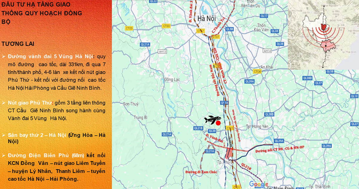 Hạ tầng giao thông đến khu Art Residence Sun Urban City