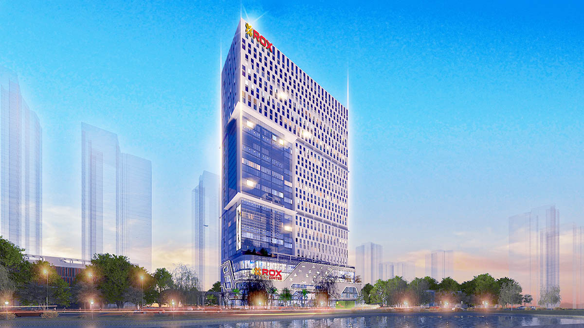 (Hình ảnh 3D) tòa Rox Tower Goldmark City Hà Nội