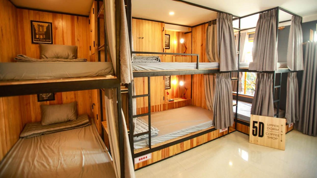 Homestay ở ghép (hình thức này là hostel)
