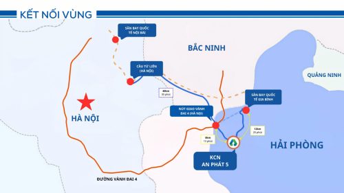 Kết nối vùng KCN An Phát 5 (Hải Phòng)