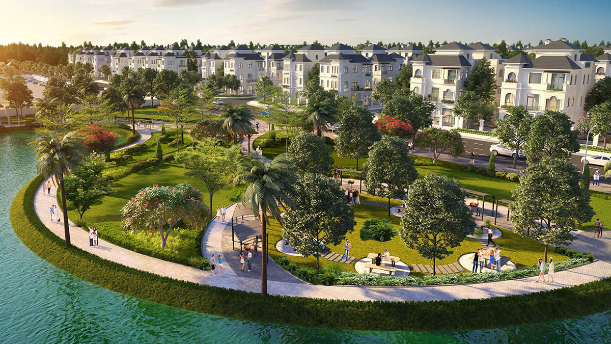 Khu biệt thự Vinhomes Green Villas và cảnh quan