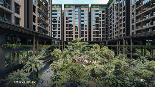 Khu vườn nhiệt đới Long Biên Central (3D)