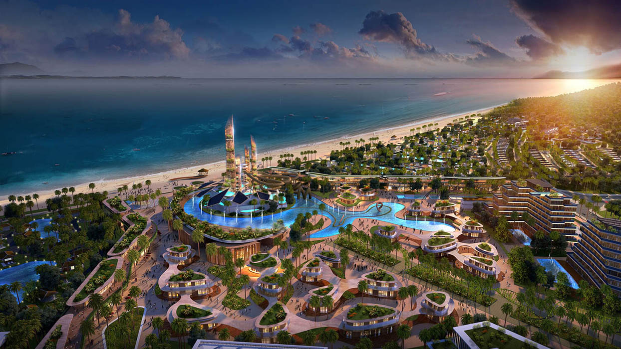 Đất dự án resort thường thuộc các khu quy hoạch lớn