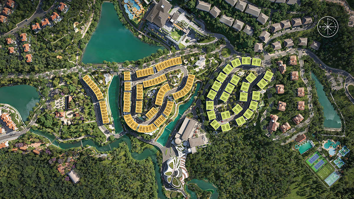 Mặt bằng phân khu Spring Residences Thanh Xuan Valley