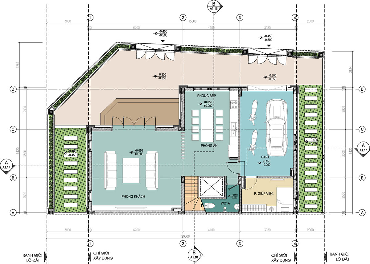 Mặt bằng tổng thể biệt thự khu B Q02-L36 (G-26A) Solasta Mansion