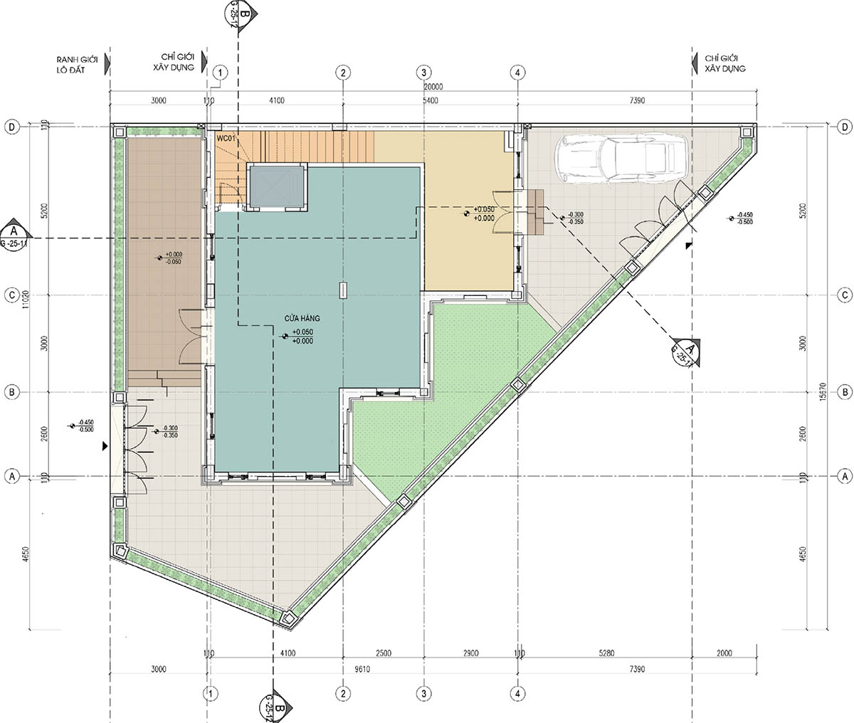 Mặt bằng tổng thể biệt thự khu B R03-L01 (G-25) Solasta Mansion