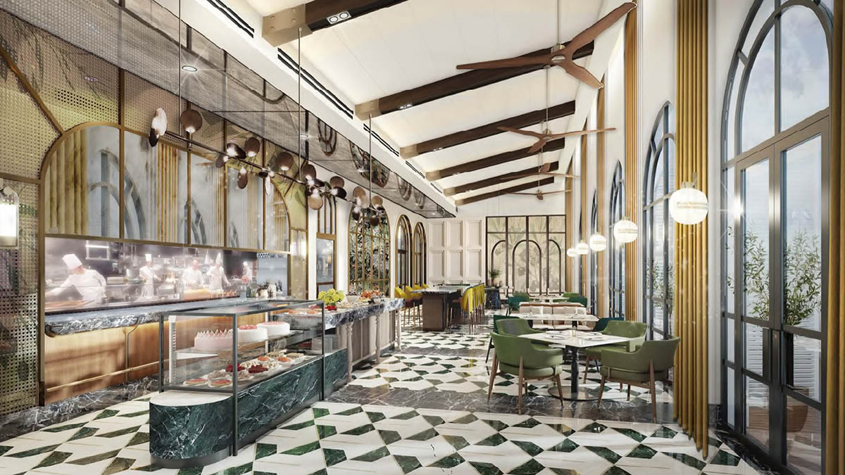 Nhà hàng trong Valley Park Residences - Thanh Xuan Valley