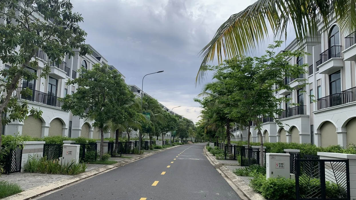 Nhà liền thổ xây liền kề trong dự án quy hoạch