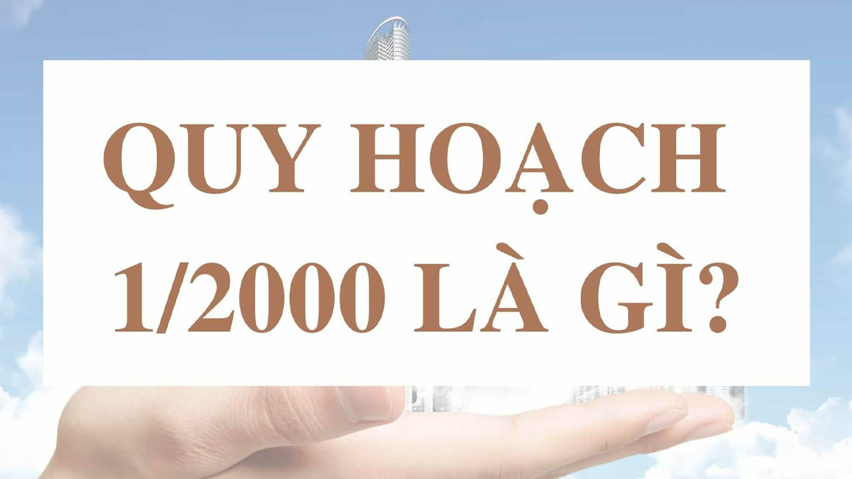 Quy hoạch 1/2000 là bản đồ định hướng triển khai từ quy hoạch chung đô thị
