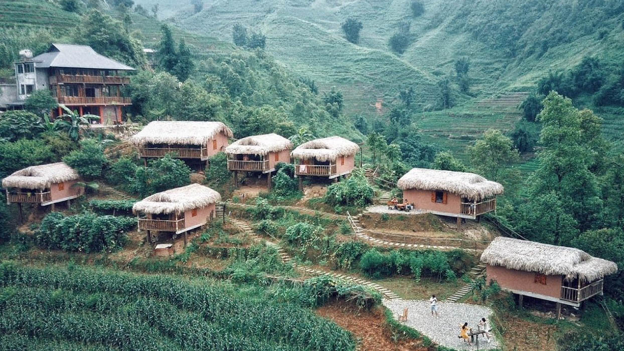 Resort gần gũi với thiên nhiên đồi núi (kết hợp farmstay)