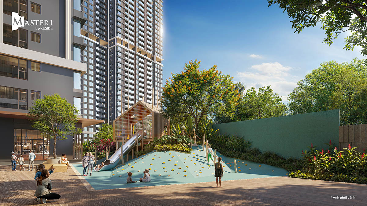 Sân chơi trẻ em của Masteri Lakeside