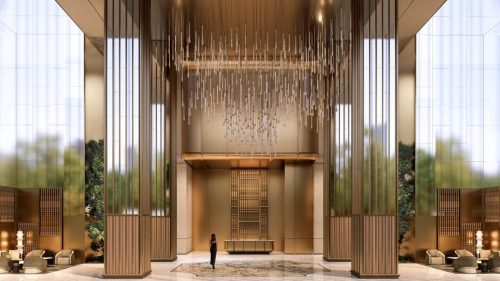 Sảnh căn hộ Sun Feliza Suites