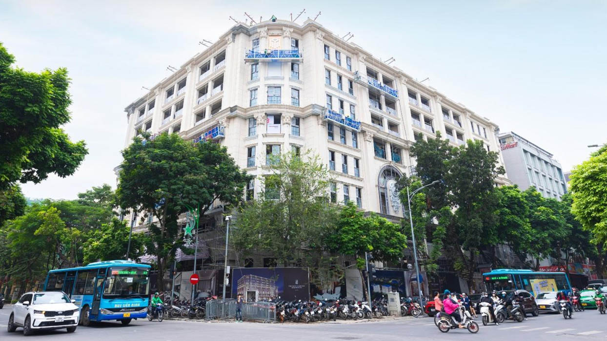 Shophouse 2 mặt tiền tại trung tâm Hà Nội