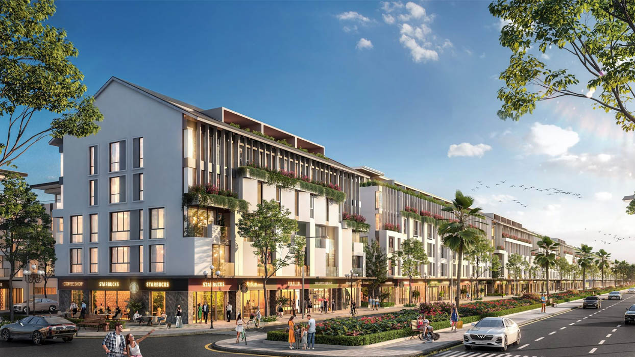 Shoptel là loại hình bất động sản nhà phố thương mại kết hợp giữa "Shop" và "Hotel"