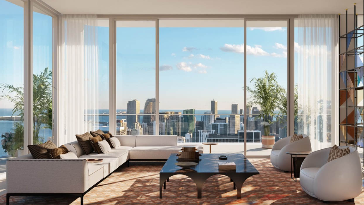 Sky Villa mang lại tầm nhìn 360 độ ra toàn cảnh