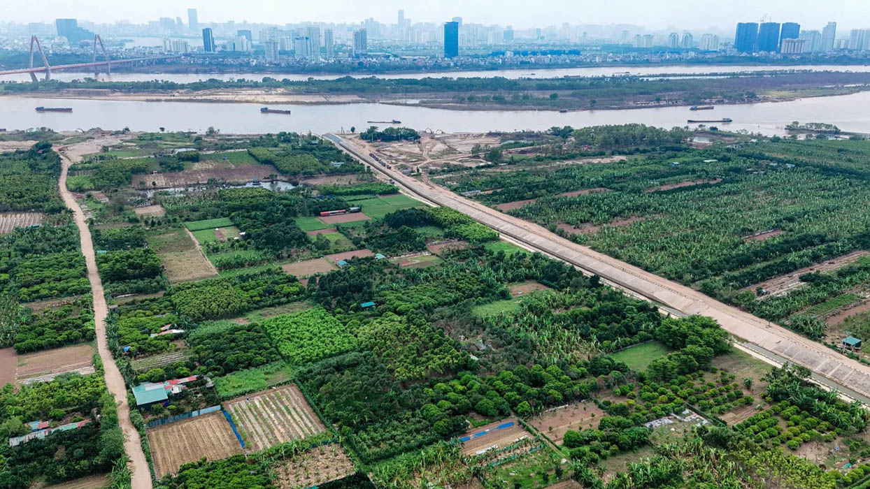 Tận dụng đất nông nghiệp ven sông hiệu quả