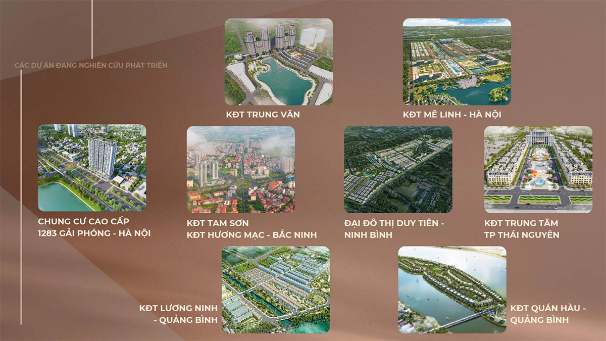 TASECO Land đang nghiên cứu phát triển các dự án (8/2025)