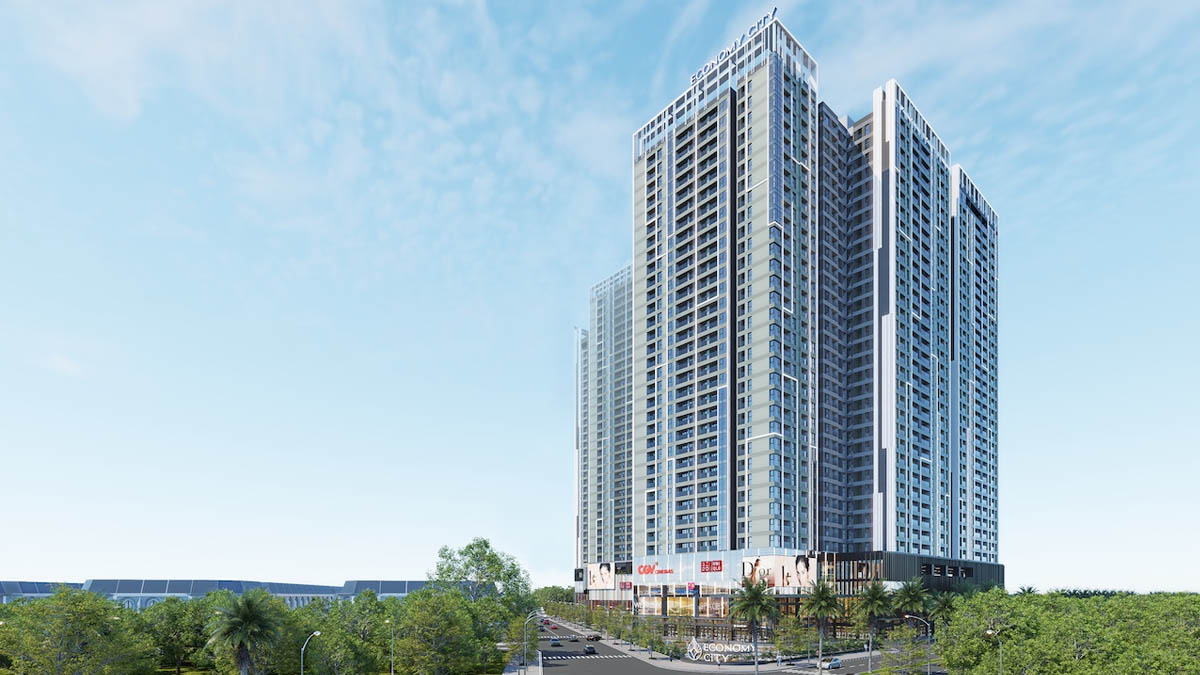 Toàn cảnh chung cư Economy Residences Hưng Yên