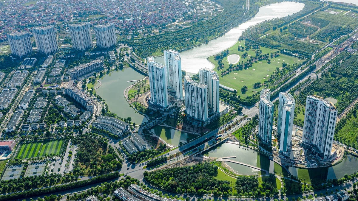 Toàn cảnh chung cư Ecopark Grand Hưng Yên