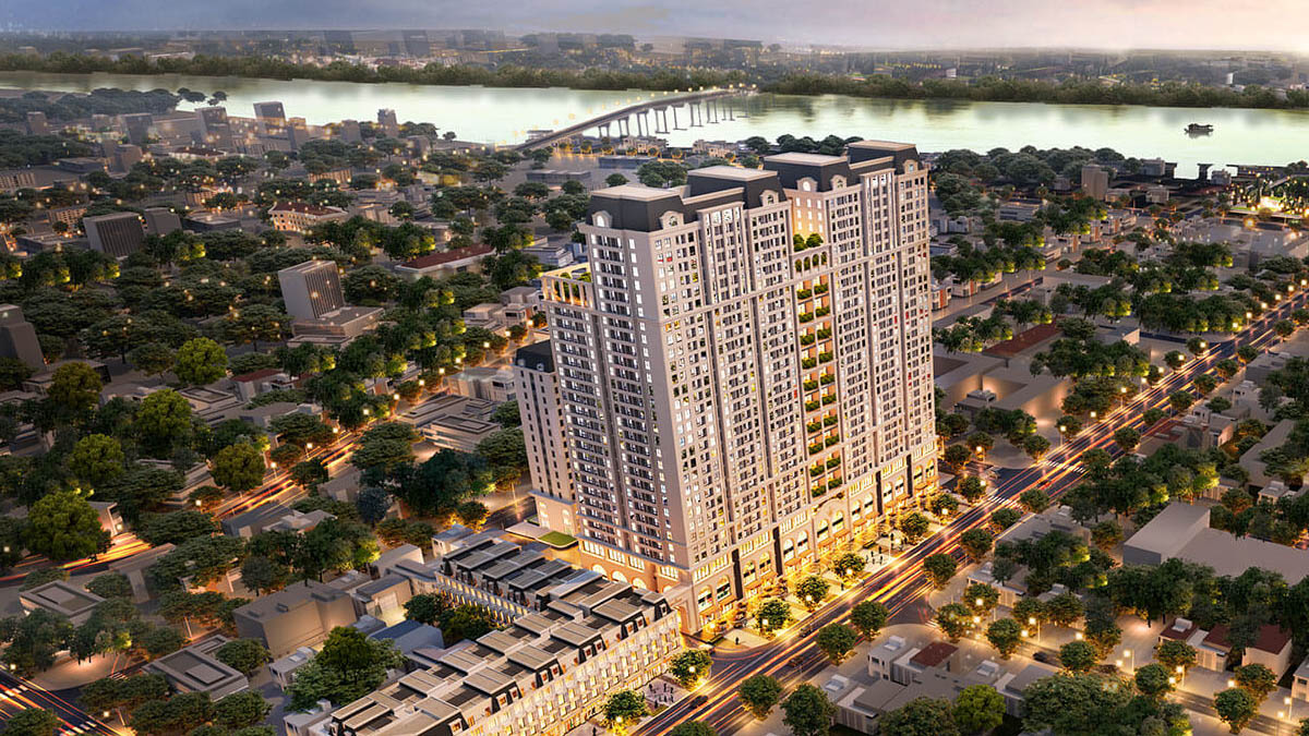 Toàn cảnh chung cư Regent House Hưng Yên