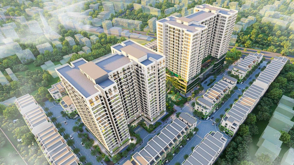 Toàn cảnh dự án Atera Central Hưng Yên