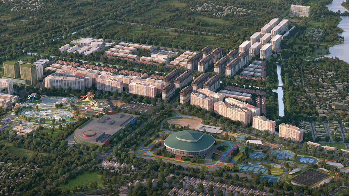 Toàn cảnh Park Residence Sun Urban City