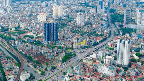 Toàn cảnh thực tế tòa The Ninety Complex
