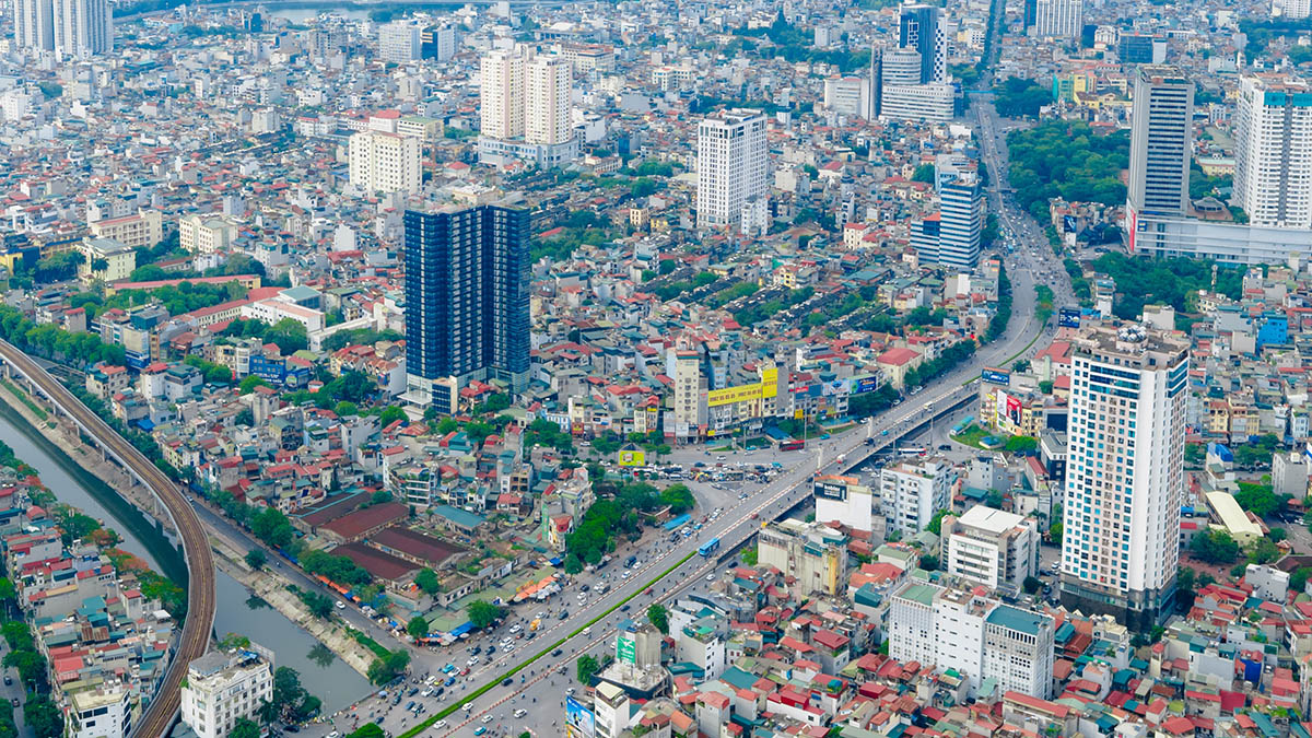 Toàn cảnh thực tế tòa The Ninety Complex