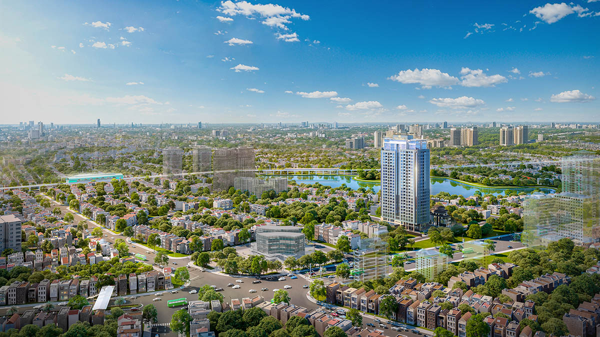 Toàn cảnh tòa The Nelson Private Residences