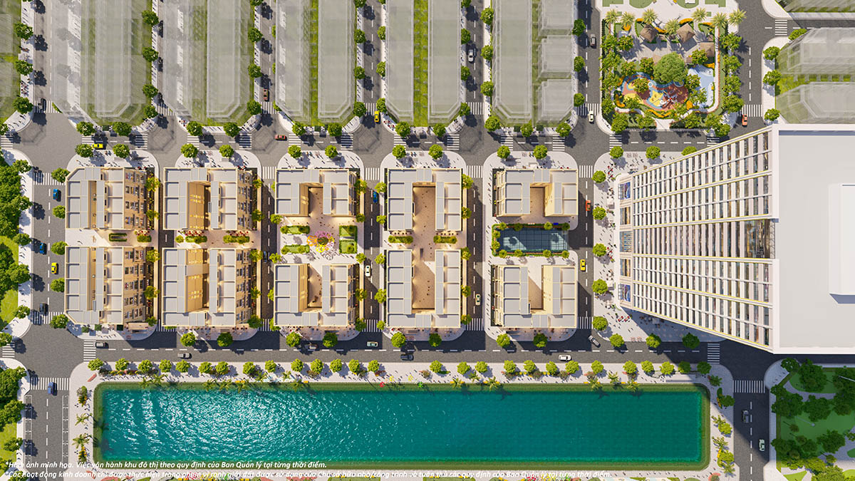 Tổng mặt bằng 3D khu Bình Minh Vinhomes Global Gate