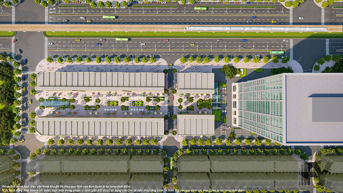 Tổng mặt bằng 3D khu Hoàng Hôn Vinhomes Global Gate