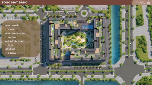Tổng mặt bằng Long Biên Central (3D)