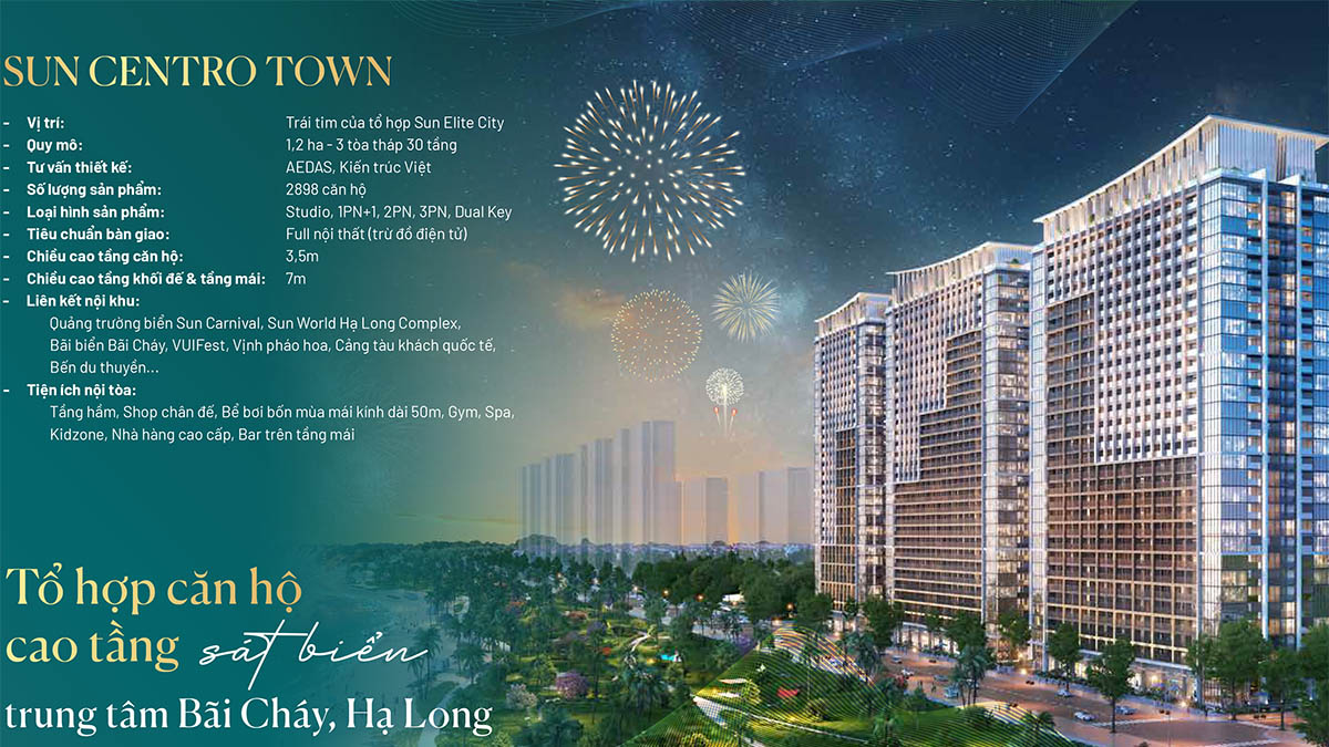 Tổng quan về dự án Sun Centro Town