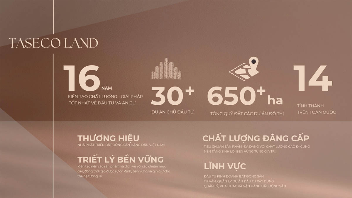 Tổng quan về TASECO Land (8/2025)